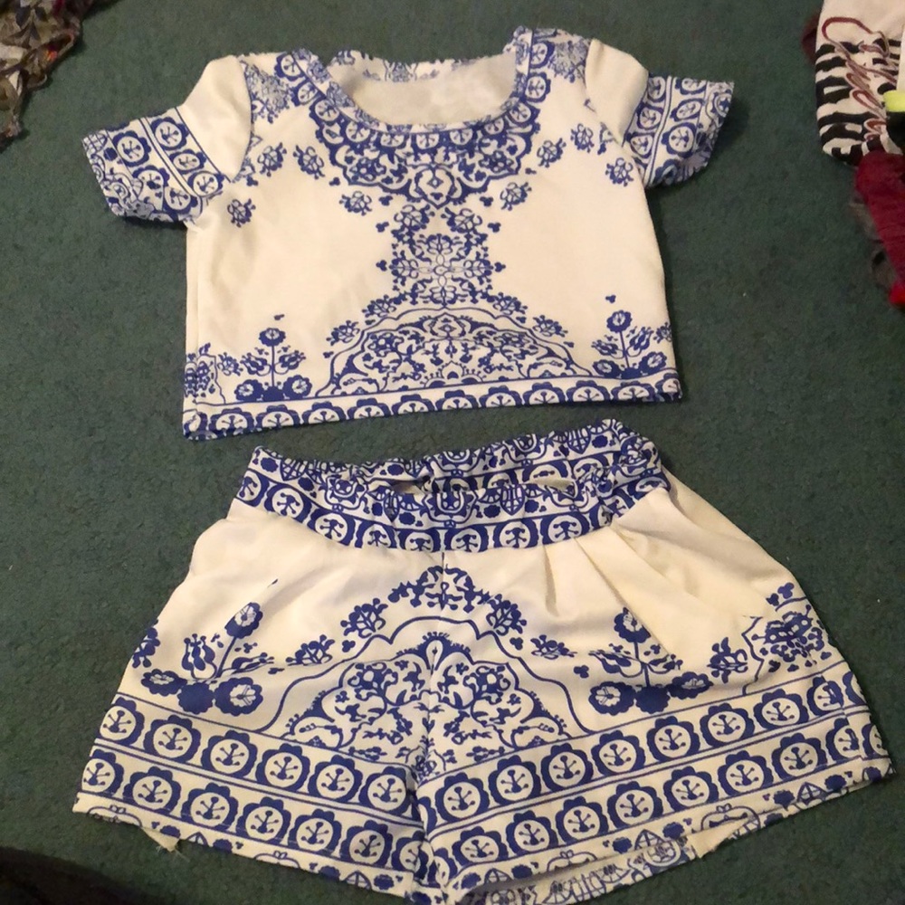 2 piece romper